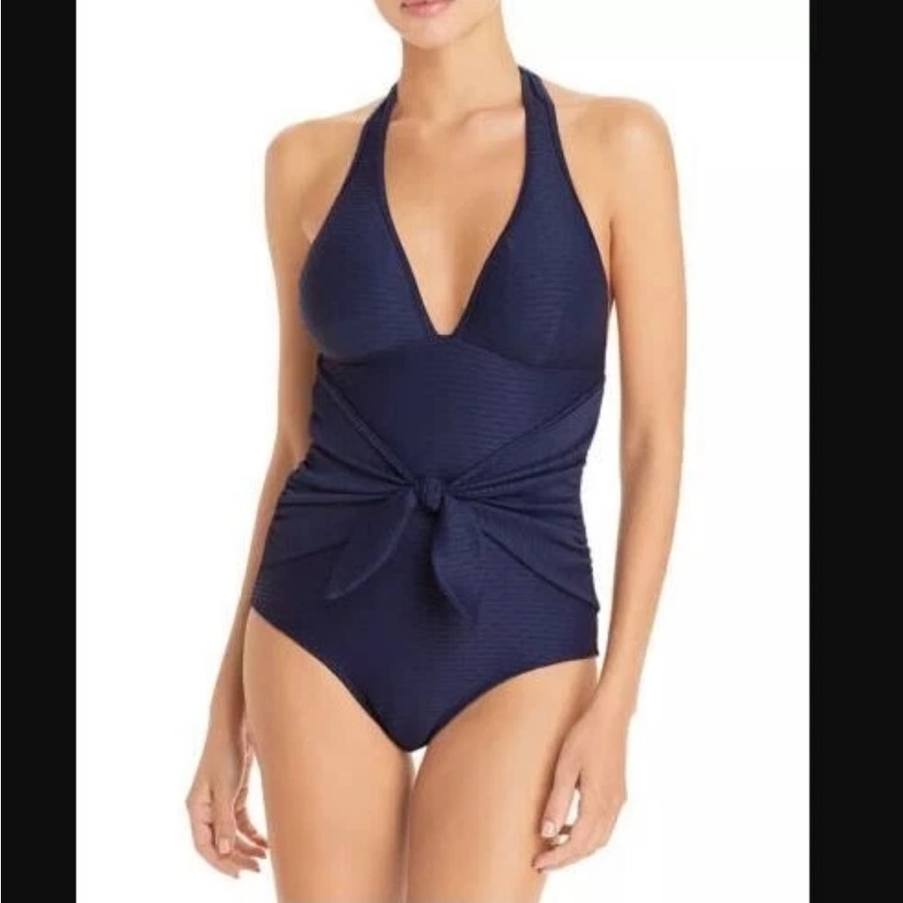 Shoshanna Navy One Piece Swimsuit